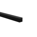 Aluminium U-Adapter 25x25-6000mm R7016